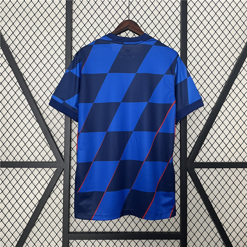 Croatia UEFA Euro 2024 Soccer Shirt Away Football shirt - Click Image to Close